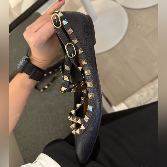 Excellent condition Valentino ballerina size 36.5, fits 37 - Picture 6 of 10